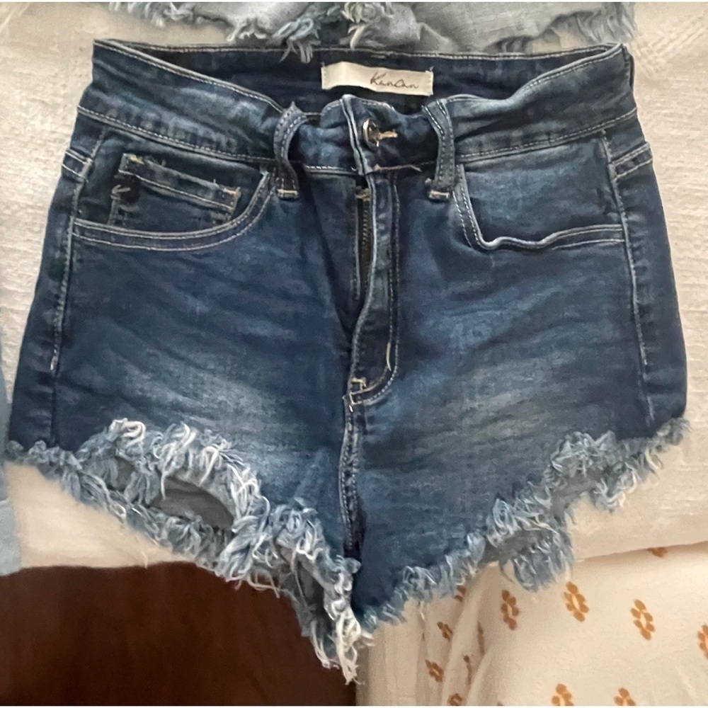 Four Pairs of Denim Shorts, Sizes 2, 24 ,25, S - Picture 8 of 15
